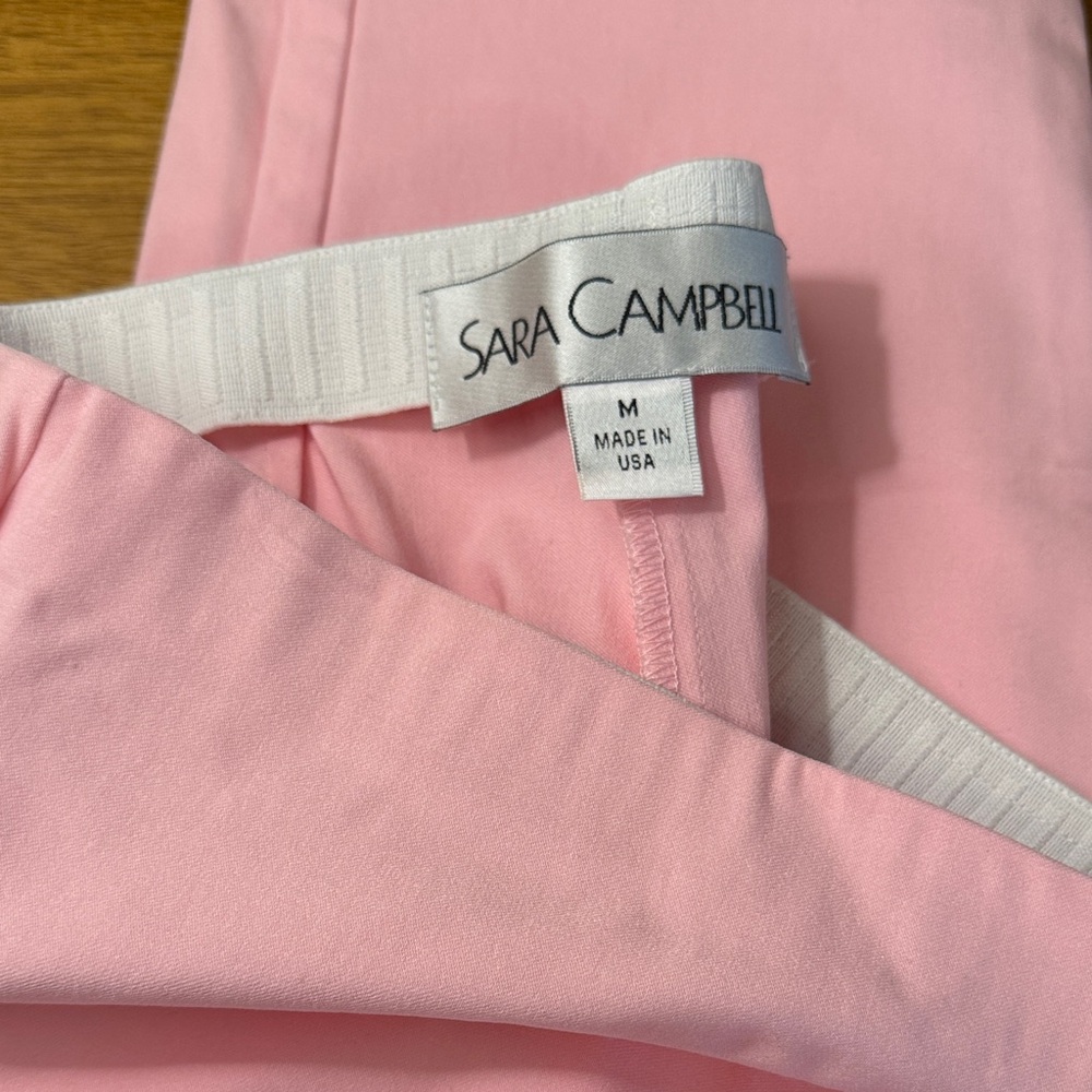 Sara Campbell Blush Pink Trousers
